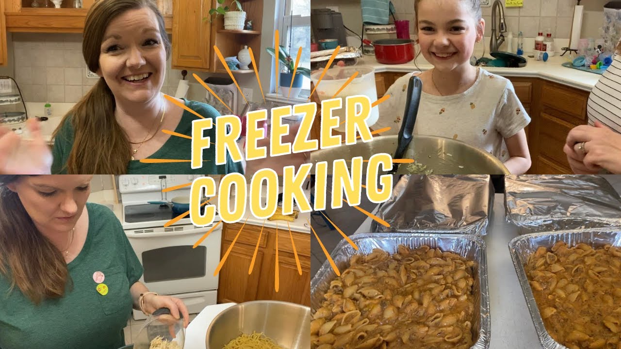 Freezer Cooking for Family of 13 || Large Family  Freezer Meals