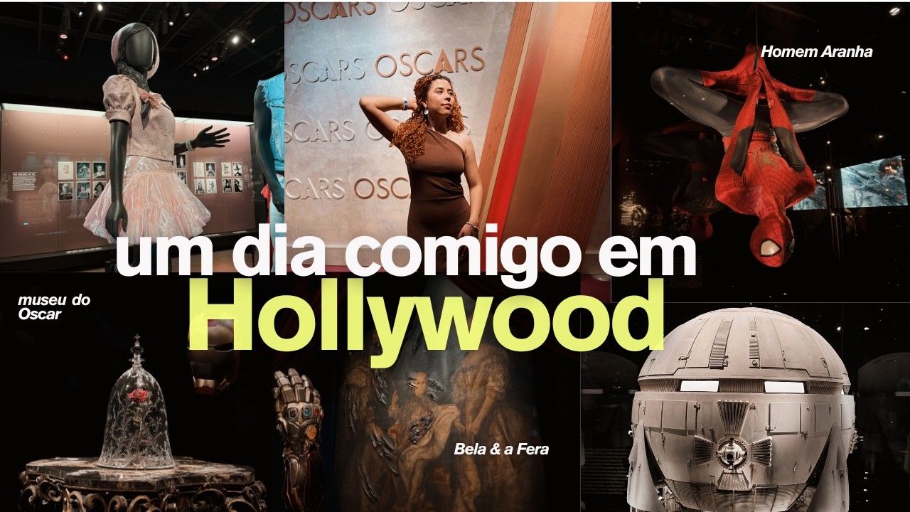 🏆 Fui no Museu do Oscar em Hollywood e fiquei CHOCADA com o que tem lá!