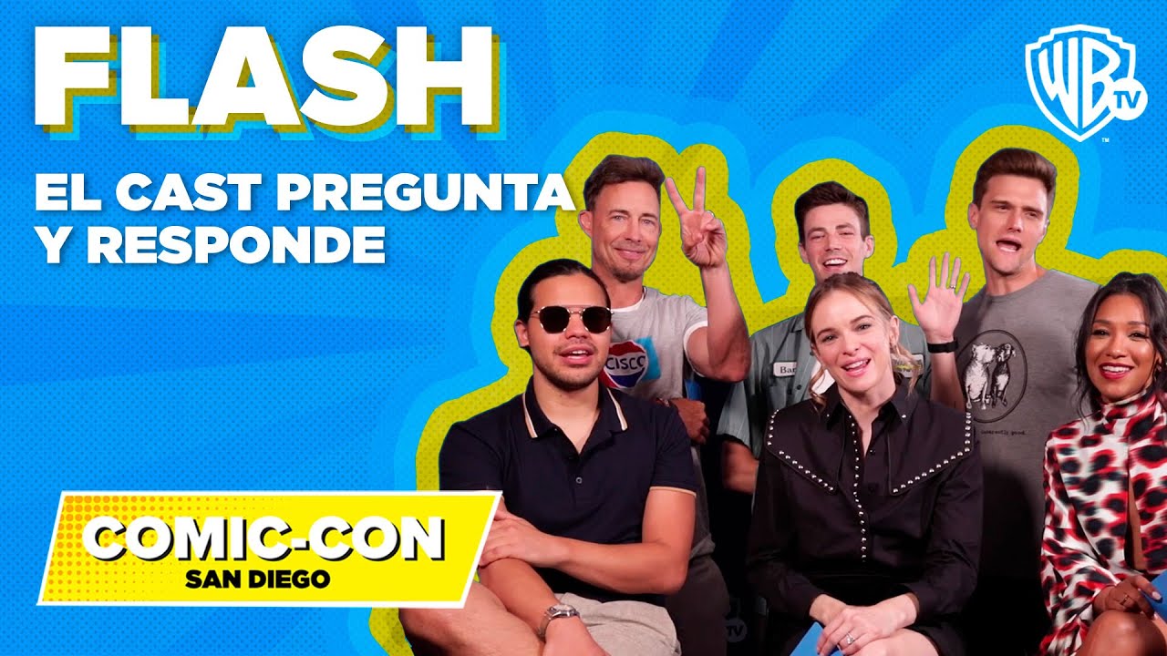 ¡Todo  el cast de #Flash se divierte en la #ComicConWarner! | San Diego Comic Con 2019