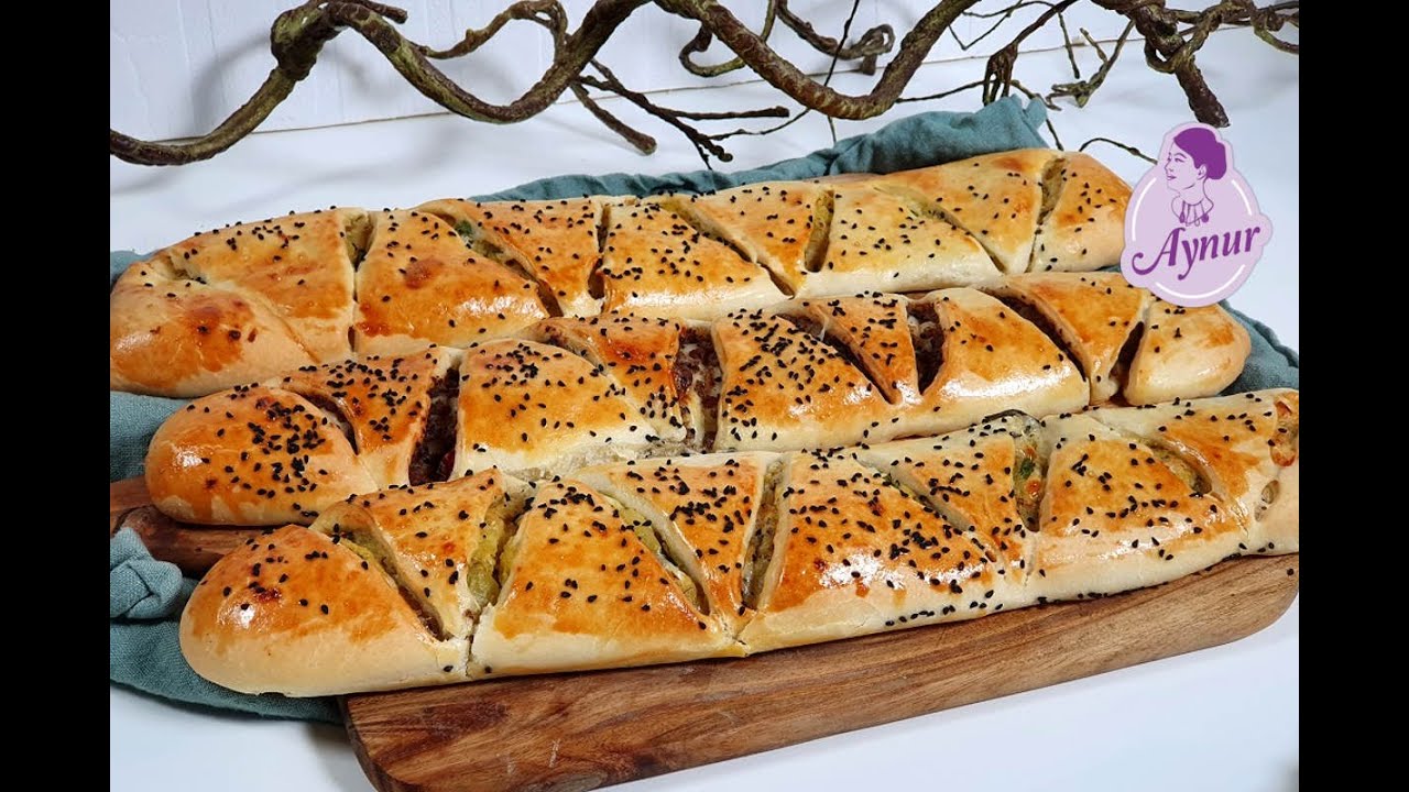 Hefeteig ist Alleskönner I Was man alles mit Hefeteig zaubern kann I praktisches Börek mit Hefeteig