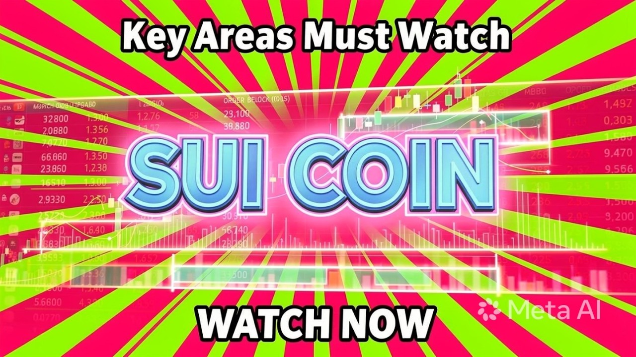 📉 SUI Technical Outlook | Key Areas Traders Must Watch 💡