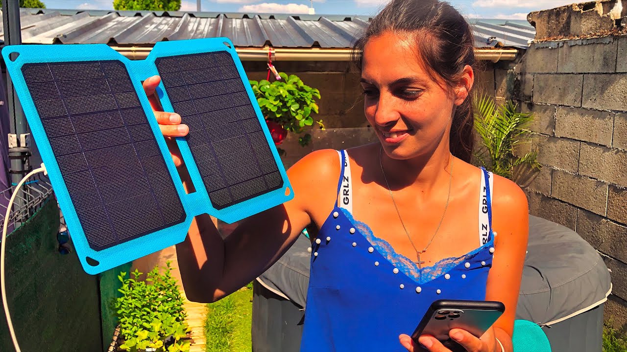 PANNEAUX SOLAIRES PORTABLE DE CHEZ ACTION