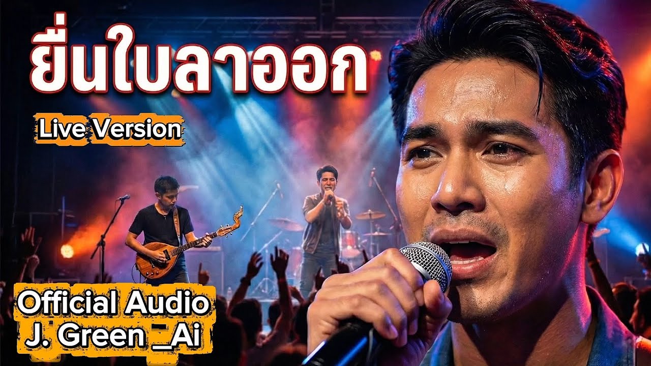 ยื่นใบลาออก - J. Green | Live Session | หมดเวลาเป็นควาย...มื้อนี้ขอลาออก!​| ลูกทุ่งอินดี้มาแรง