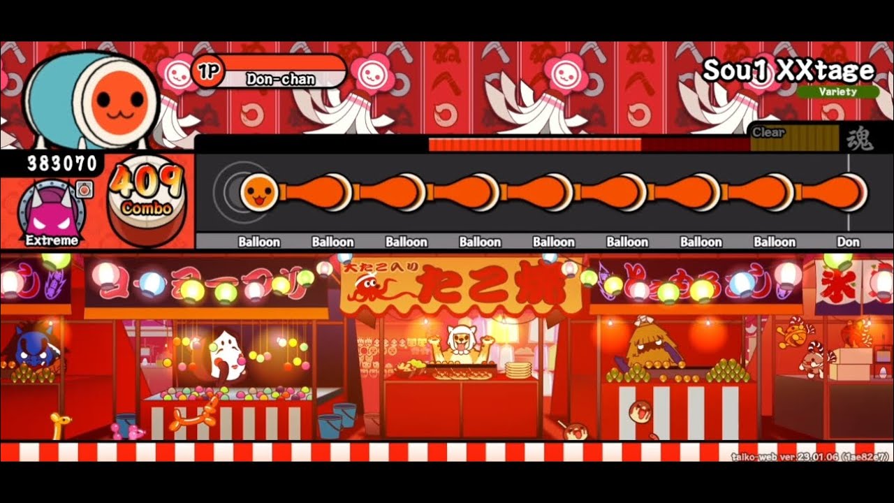 [太鼓の達人 創作譜面] Sou1 XXtage / CHUBAY「太鼓の達人 楽曲募集だドン！2021」より