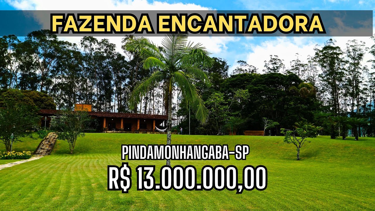 Fazenda à Venda em Pindamonhangaba | Paraíso Natural com Água Abundante e Vista para a Mantiqueira