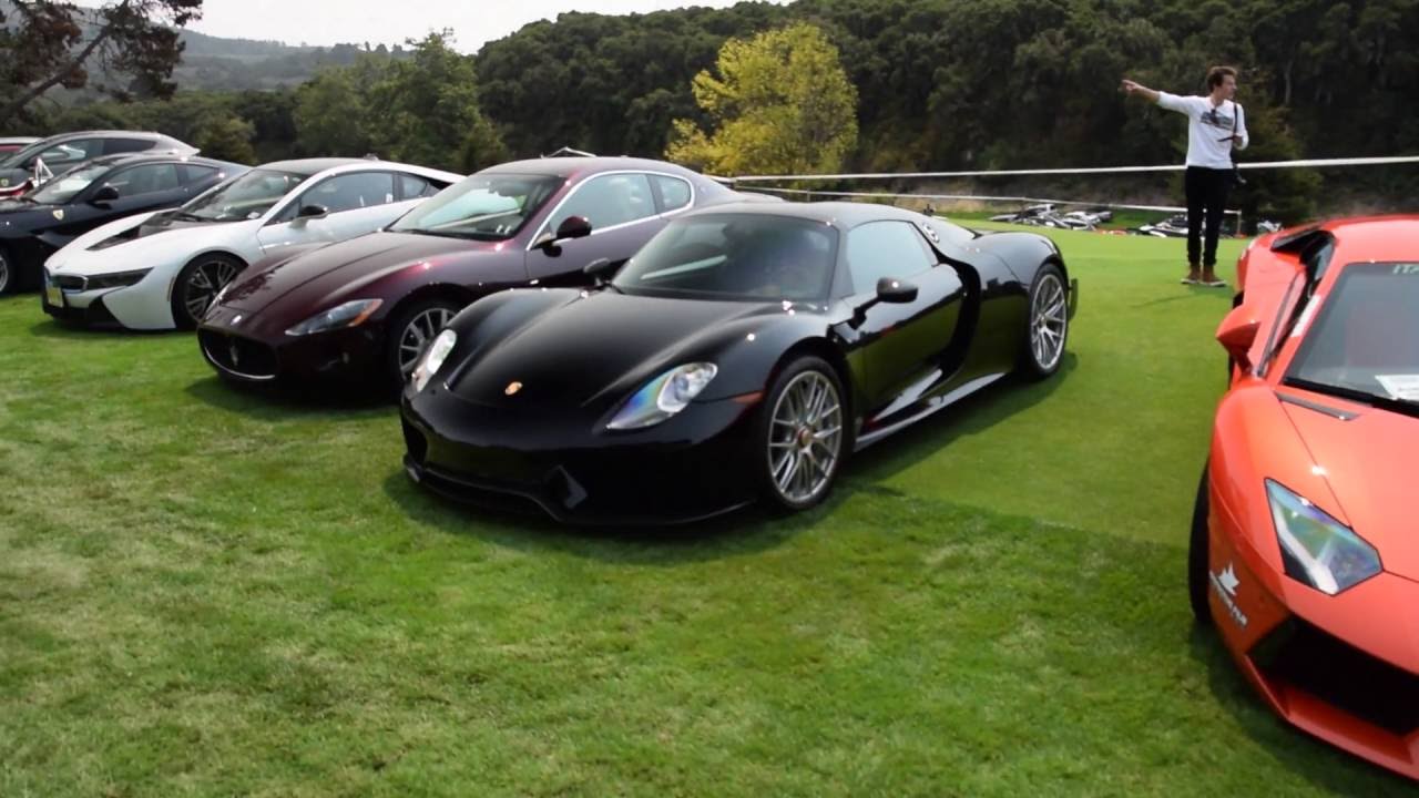 Car Week 2016 - Quail - Spectator Parking as Good as the Show?