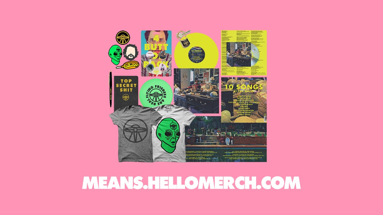 Honest Trailer: Sam Means 10 Songs Merch Bundle