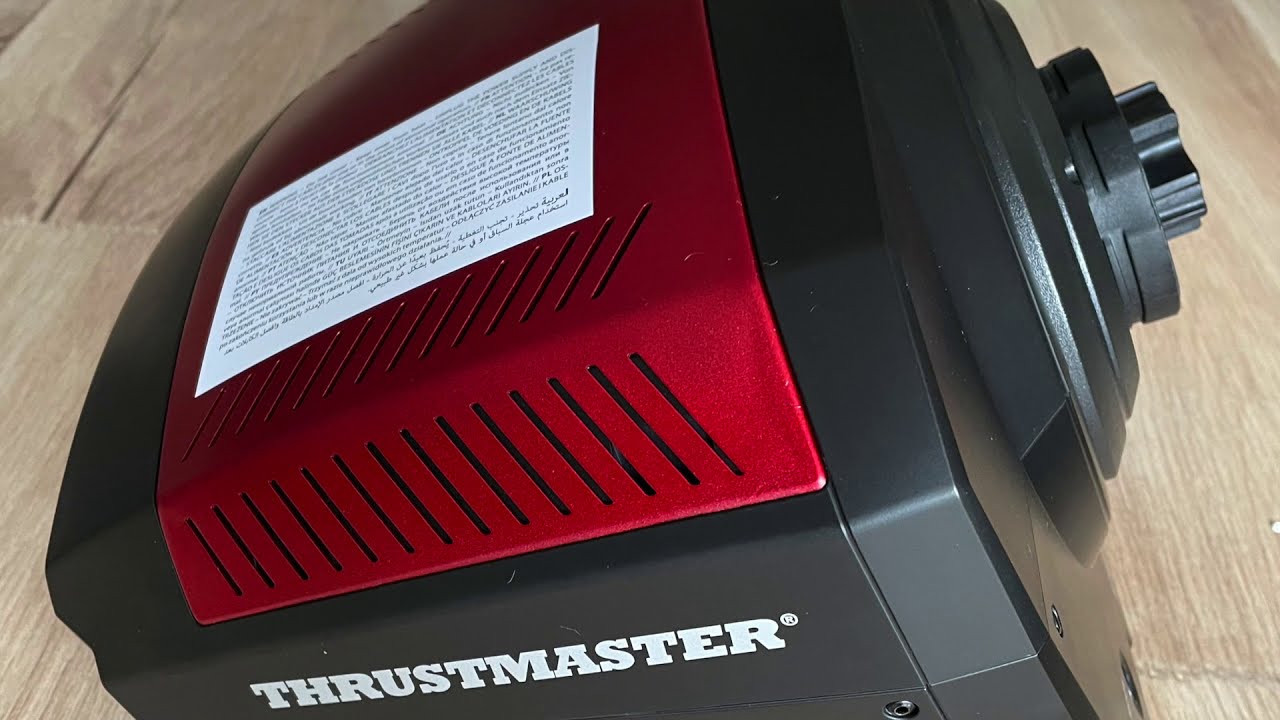 Unboxing of the Thrustmaster TS-XW Wheel servo base