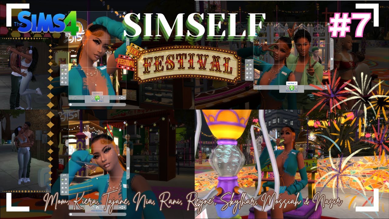 ✨SIMSELF✨Ep. 7 |1st Time at the 🌶️Spice Festival🌶️🎋 | Hung out with my Boo💕| Let's Play😁| Sims 4