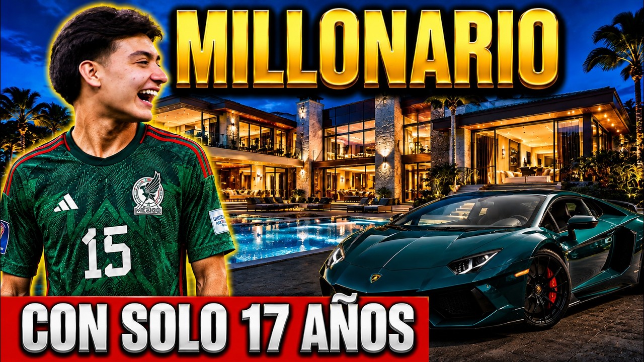 &iquest;C&oacute;mo Vive Gilberto Mora Con Apenas 17 A&ntilde;os? El Crack de Mexico