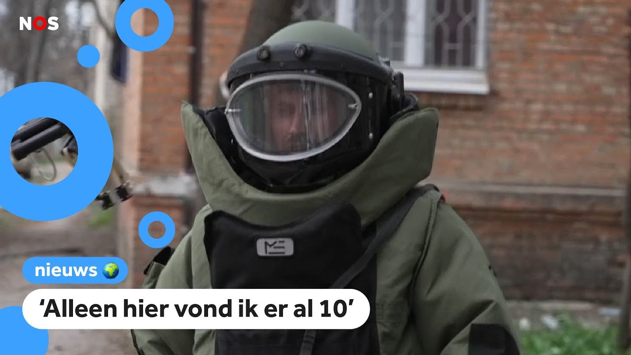 Russen laten mijnen achter: 'Ze liggen overal'