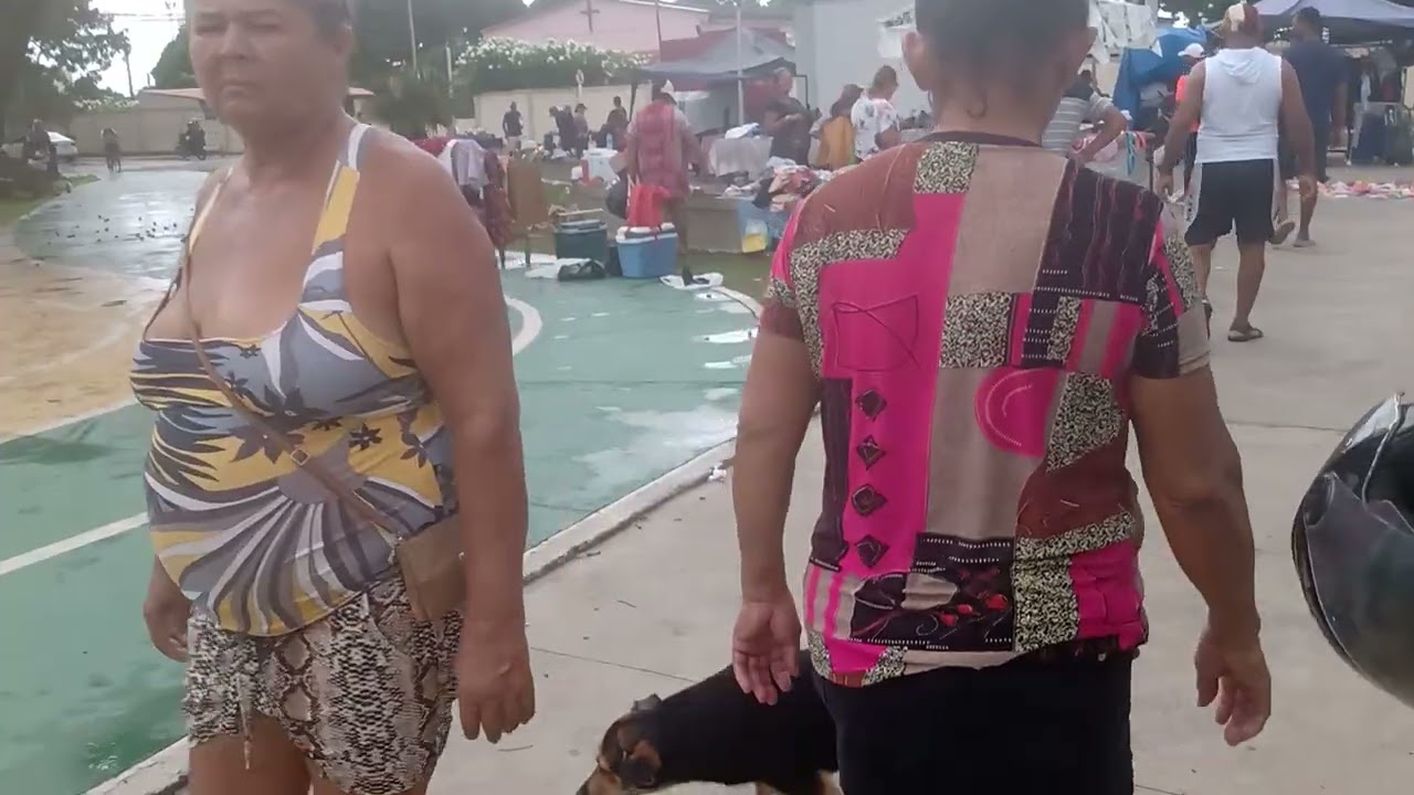 Filmagem da feira