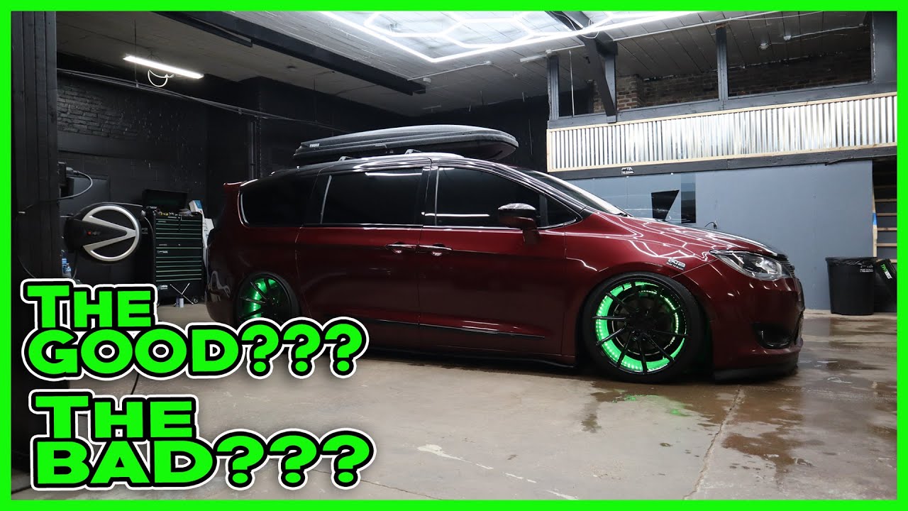My VanKulture style Chrysler Pacifica MiniVan AIRRIDE Update!