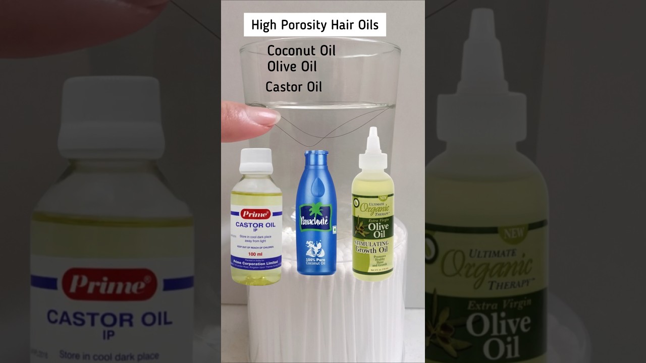 Choose Best Hair Oil According To Your Hair Porosity|Hair Porosity Test #coconuthairoil #healthyoil