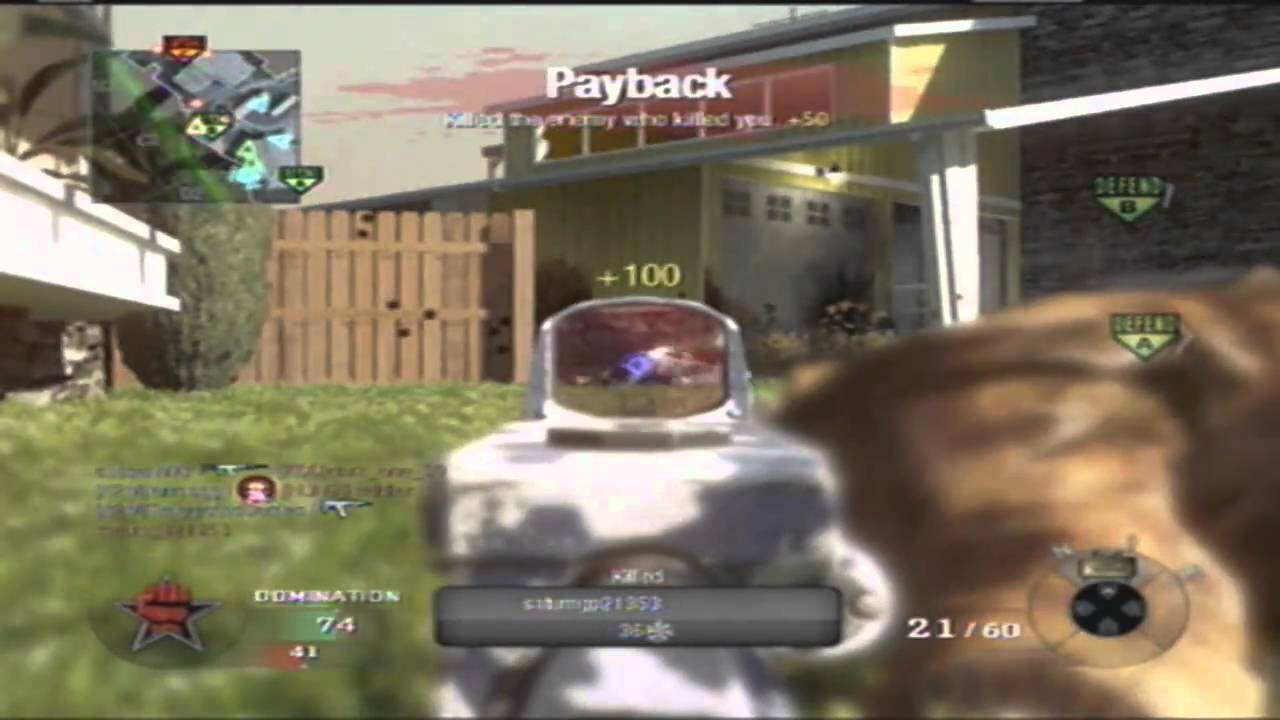 Black Ops - Domination on Nuketown (68-9) w/AK74u Multiple Attachments