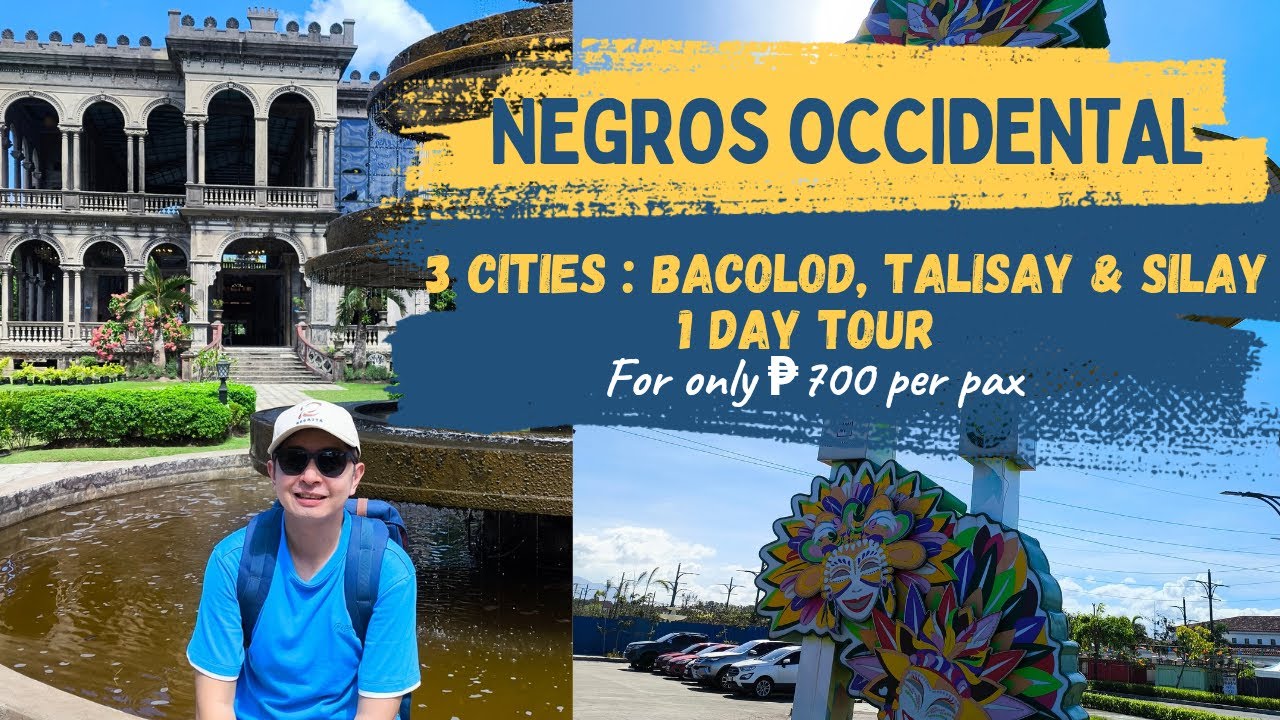 Tricity Tour in Negros Occidental: Three Cities in One Day – Bacolod, Talisay, & Silay 🏙️🚗