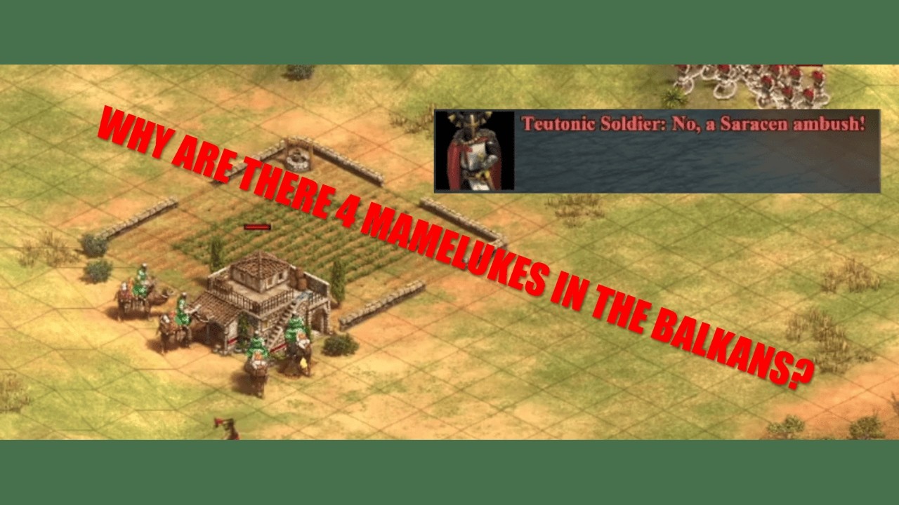 A Saracen Ambush! | The Mameluke Sneak Attack That Makes No Sense (AoE2 Barbarossa’s March)