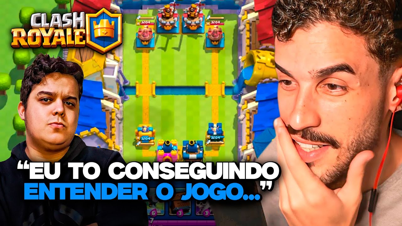 O DIA QUE O STAG APRENDEU A JOGAR CLASH ROYALE COM UM PRO PLAYER! ft. @ArtubeClash