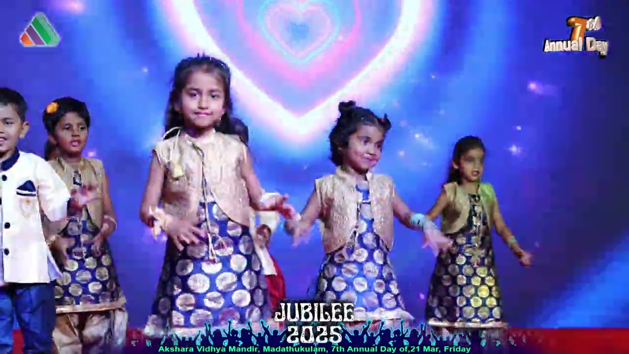 ARABI KUTHU DANCE OF 7th ANNUAL DAY CELEBRATION IN AKSHARA VIDHYA MANDIR MADATHUKULAM ON 21-MAR-2025