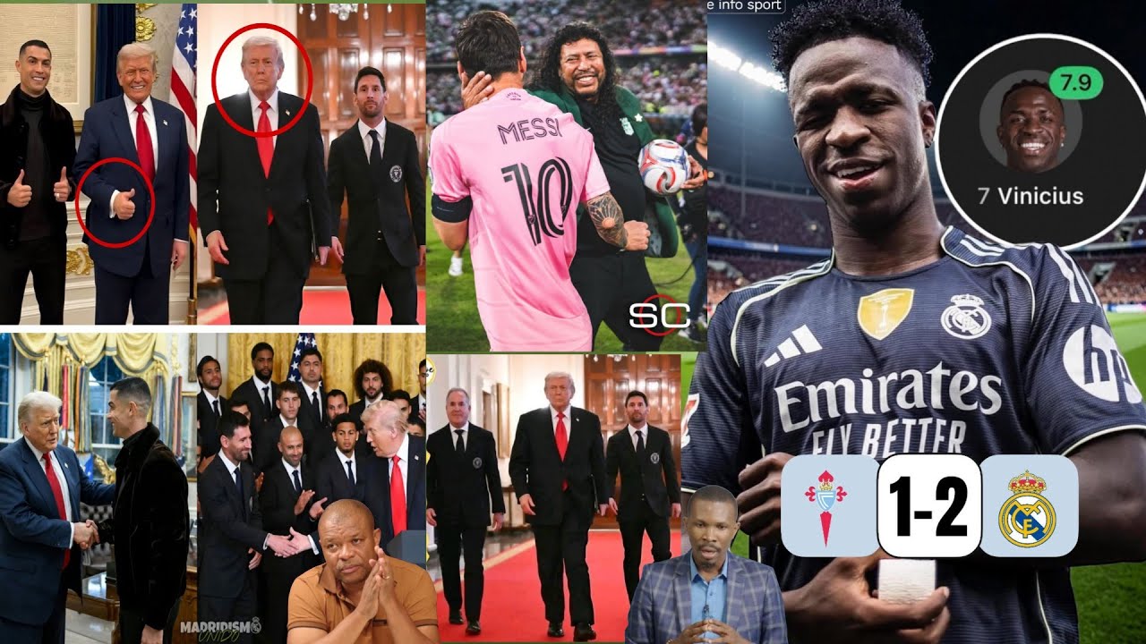 Rudy sou rankont Messi ak Donald Trump pouki Trump poze kesyon sa/& cr7 nan istwa/moun yo papen ekip