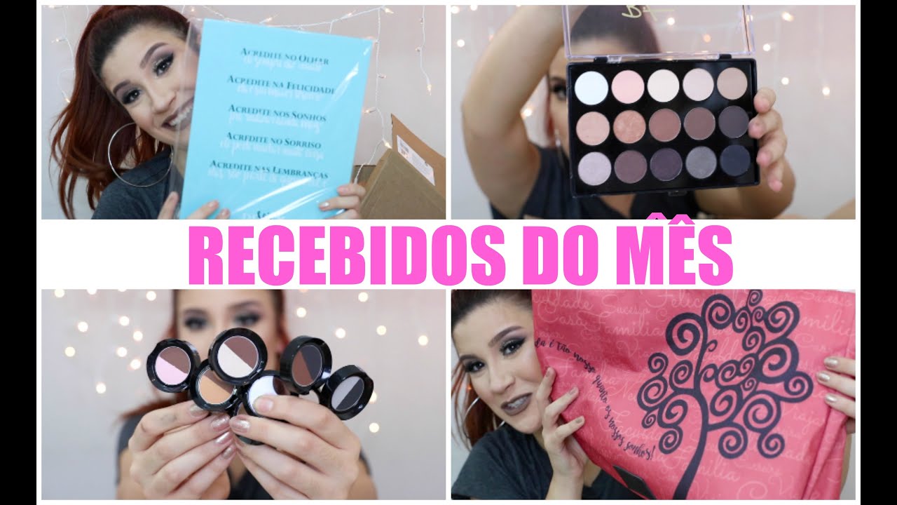 Último #BiaTodoDia com RECEBIDOS DO MÊS!!