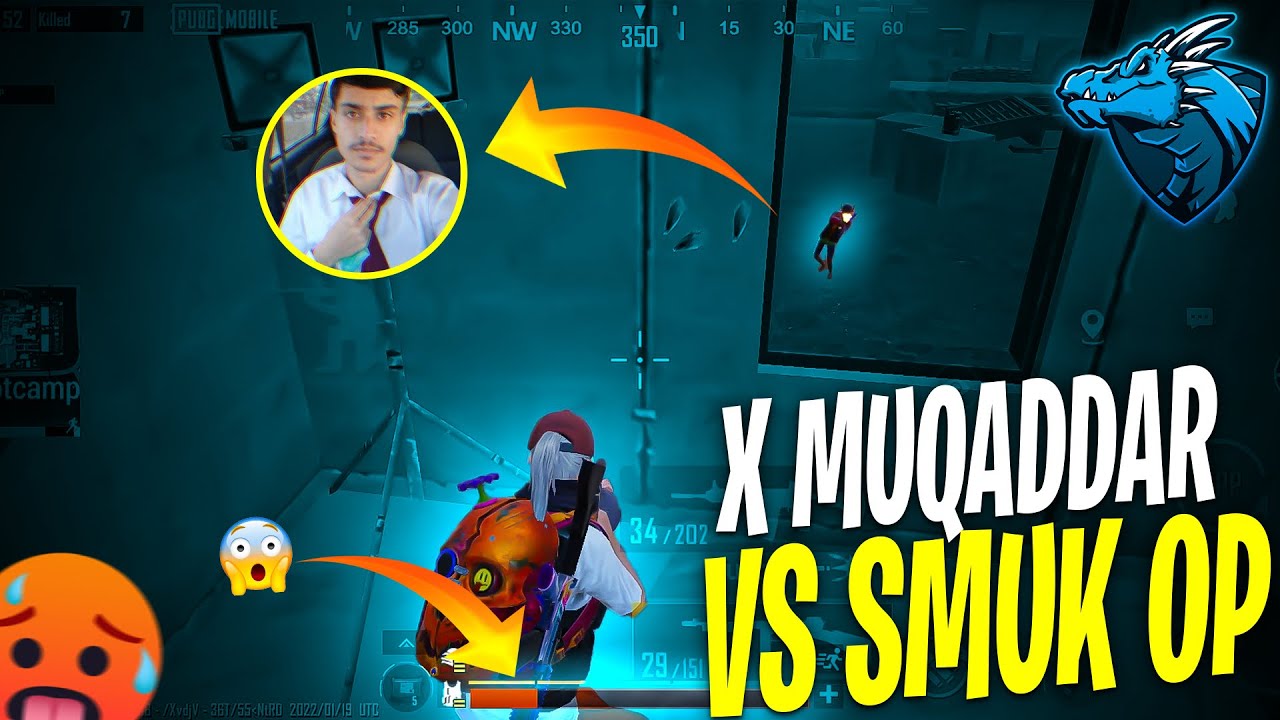 @MuqadarBaloch4 VS @smukop Unbelievable Fight In Bootcamp!😱 / Pubg Mobile