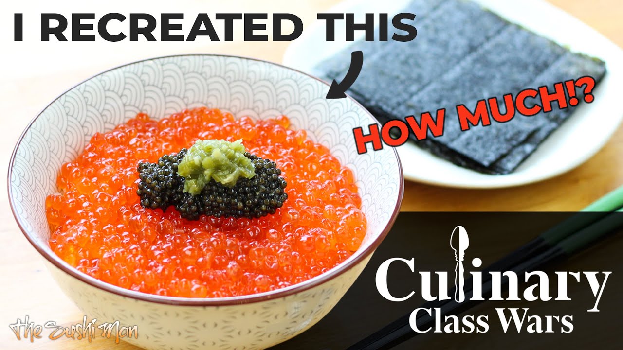 Caviar & Salmon Roe Rice Bowl (Ikuradon) from Netflix’s CULINARY CLASS WARS with The Sushi Man