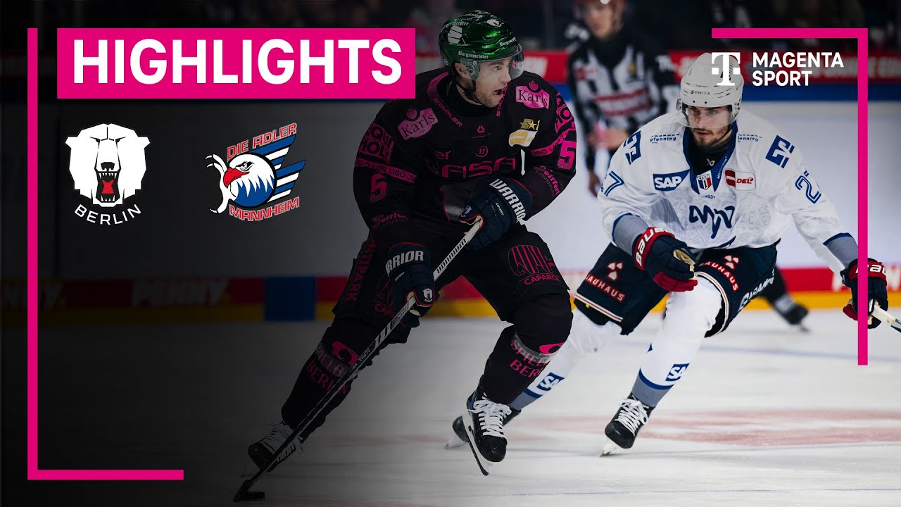Eisbären Berlin - Adler Mannheim | PENNY DEL | MAGENTA SPORT