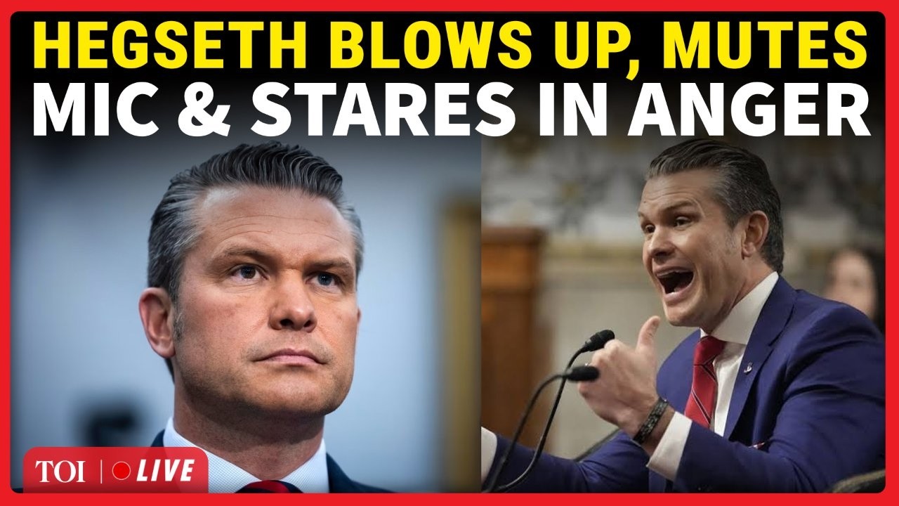 US Senate: &lsquo;Save The Lecture&rsquo;: Pete Hegseth Explodes, Turns Off Mic During Fiery Testimony