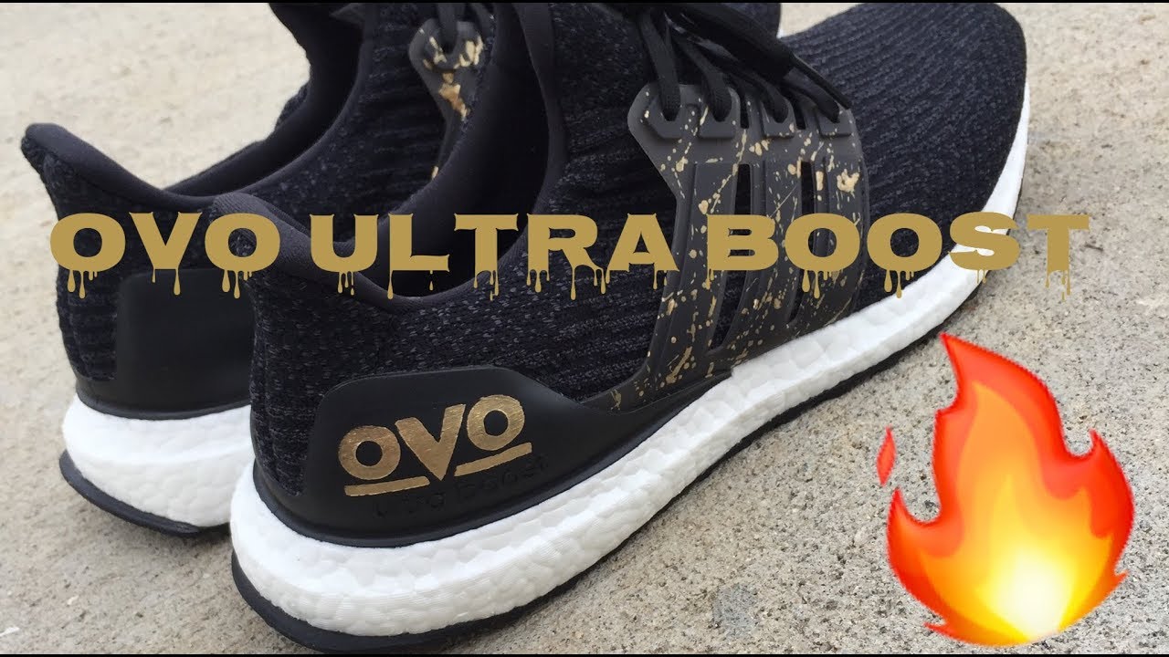 DRAKE OVO CUSTOM ULTRA BOOST | TIMELAPSE