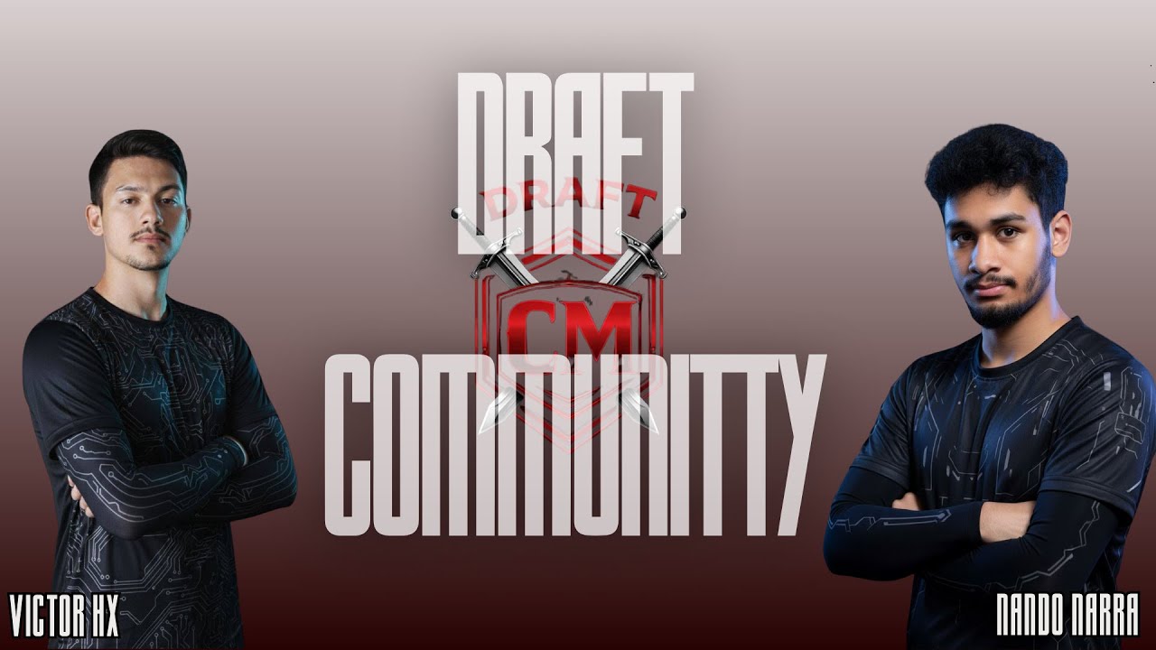 🔴 DRAFT COMMUNITTY COM NANDOLA! FREE FIRE AO VIVO