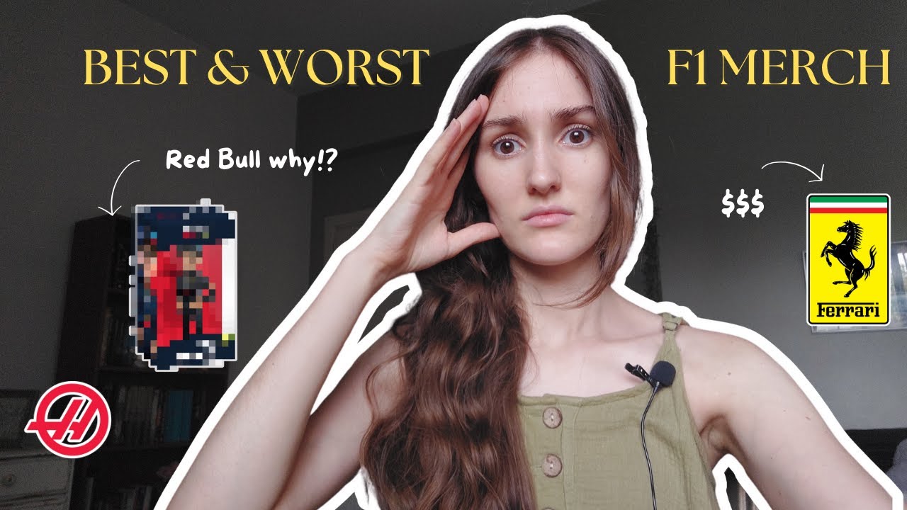F1 Merch: The Good, The Bad, & The Weird