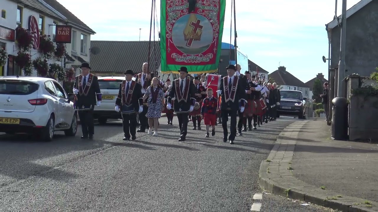 Rasharkin Pipe Band @ Black Saturday Morning Parade 2022
