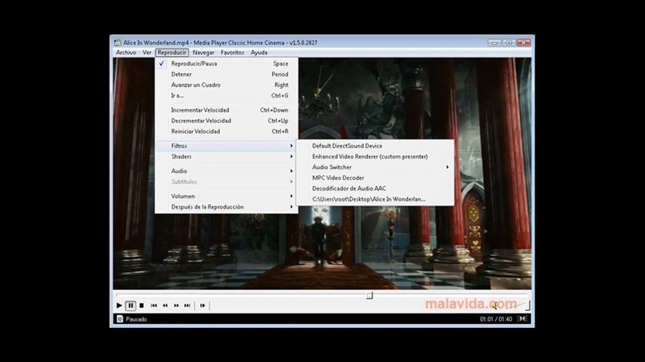 Media Player Classic - Home Cinema 1.7.13 Видеоплеер с поддержкой множества форматов.