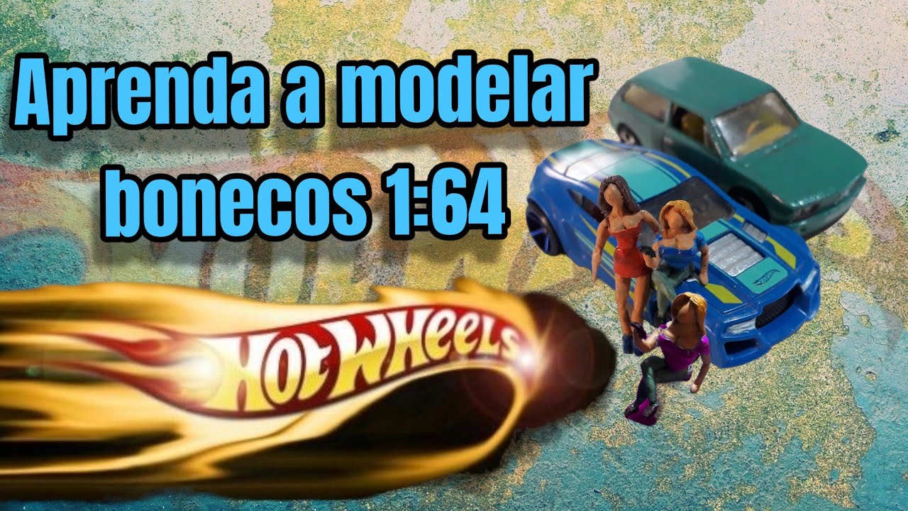 como fazer bonequinho para hotwheels