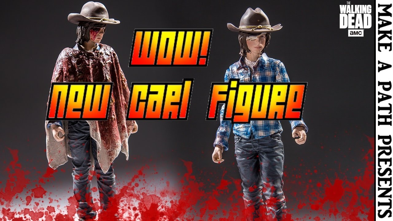 CARL GRIMES FIGURE IS EPIC | The Walking Dead | Color Tops McFarlane Toys