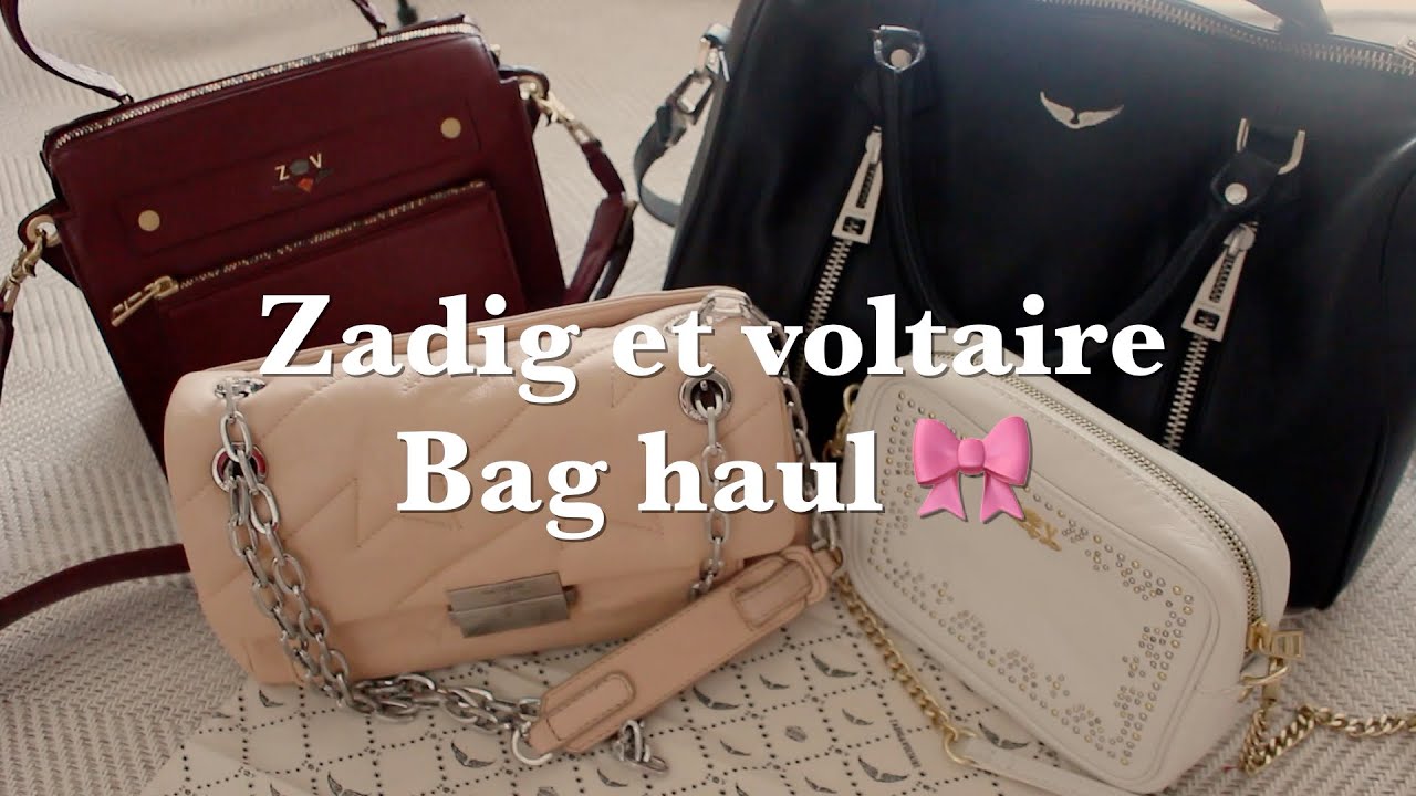 쟈딕 앤 볼테르 ziggy bag 가방 하울 zadig et voltaire bag haul :)