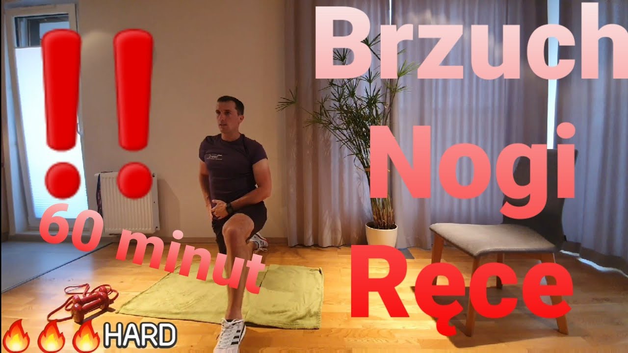 Mocny Brzuch Nogi Ręce trening funkcjonalny w domu