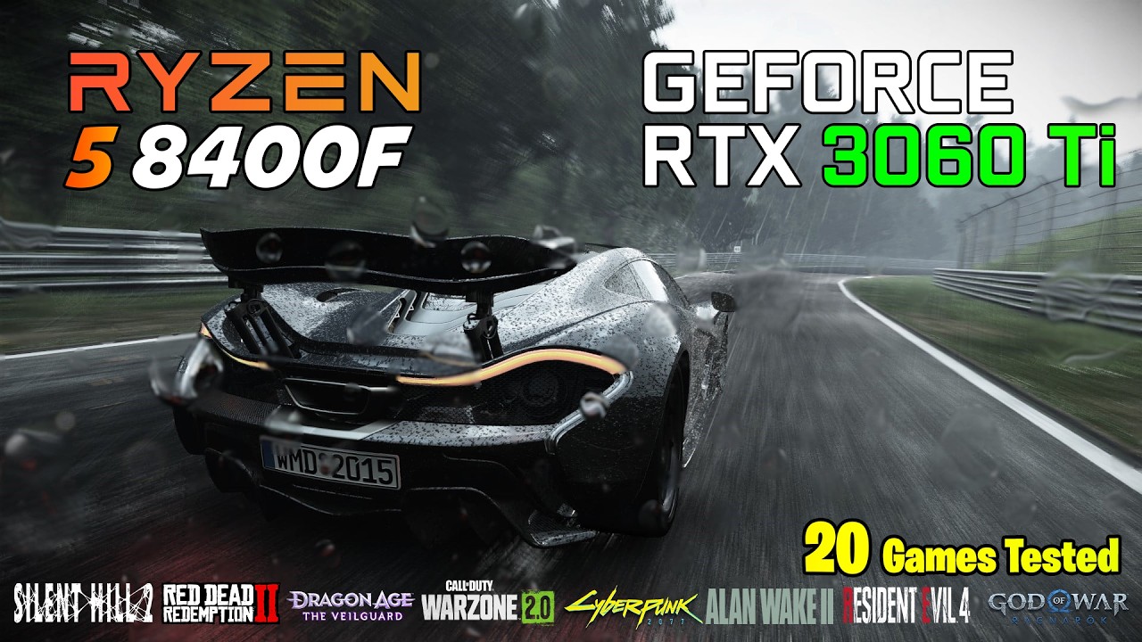 Ryzen 5 8400F | RTX 3060 Ti  | Test in new Games