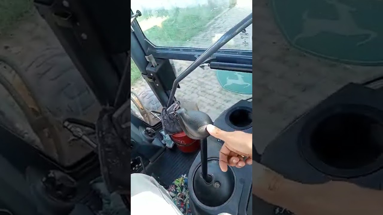 como operar a retroescavadeira John deere 310 L