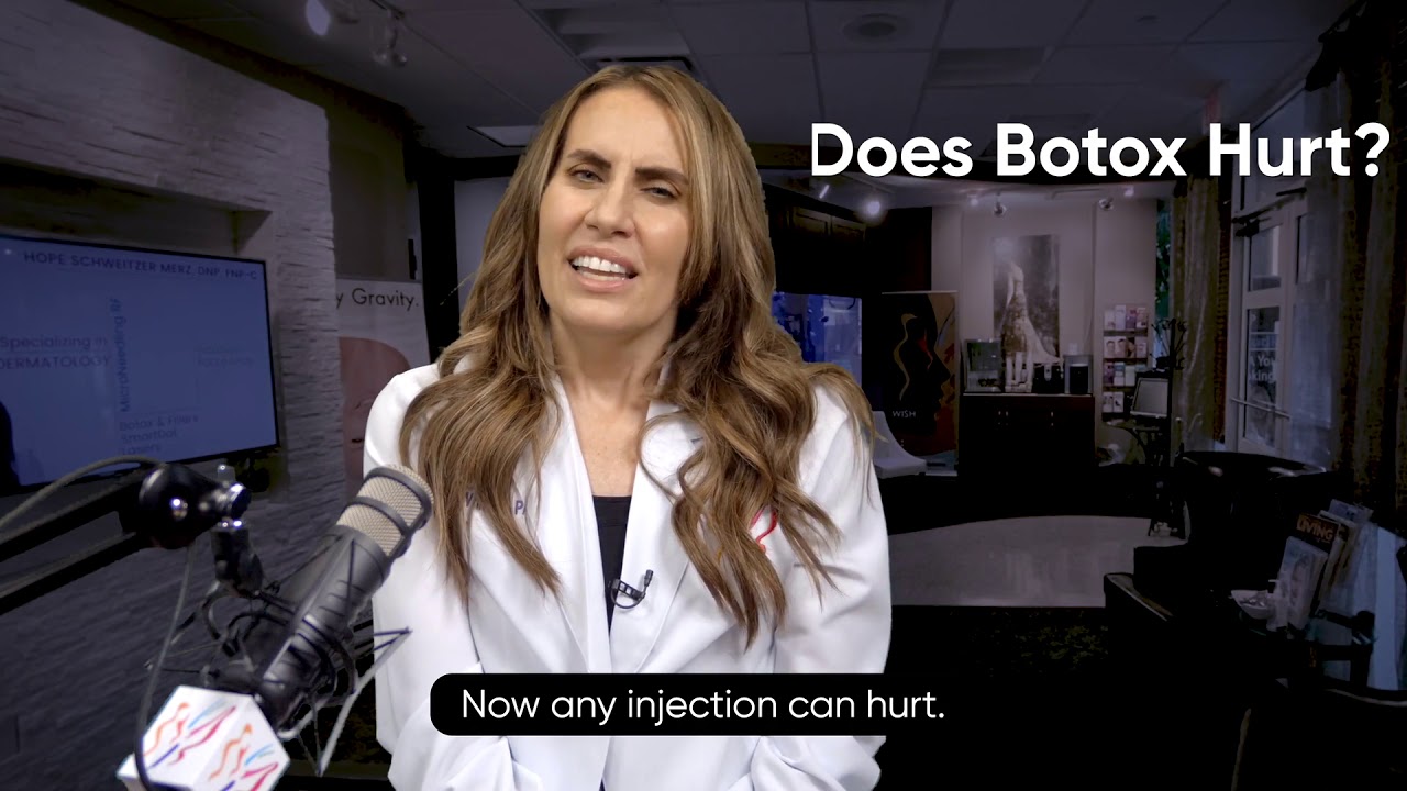 Does botox hurt?