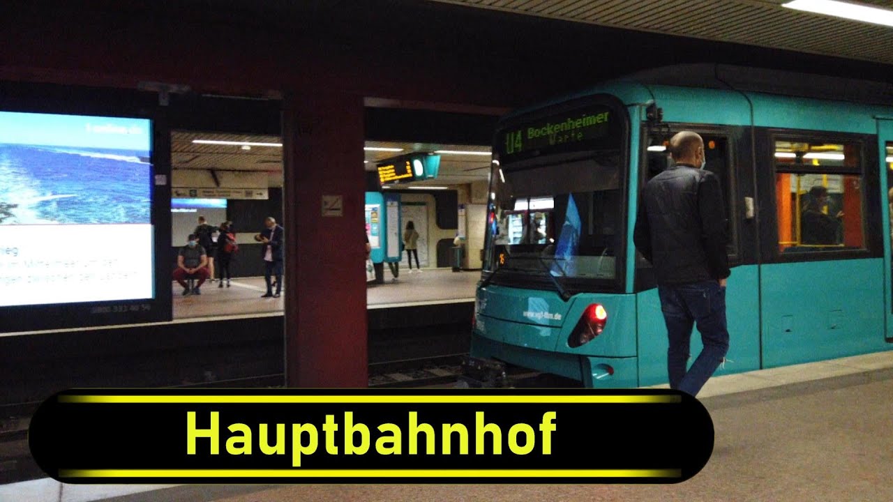 U-Bahn Station Hauptbahnhof - Frankfurt am Main 🇩🇪 - Walkthrough 🚶