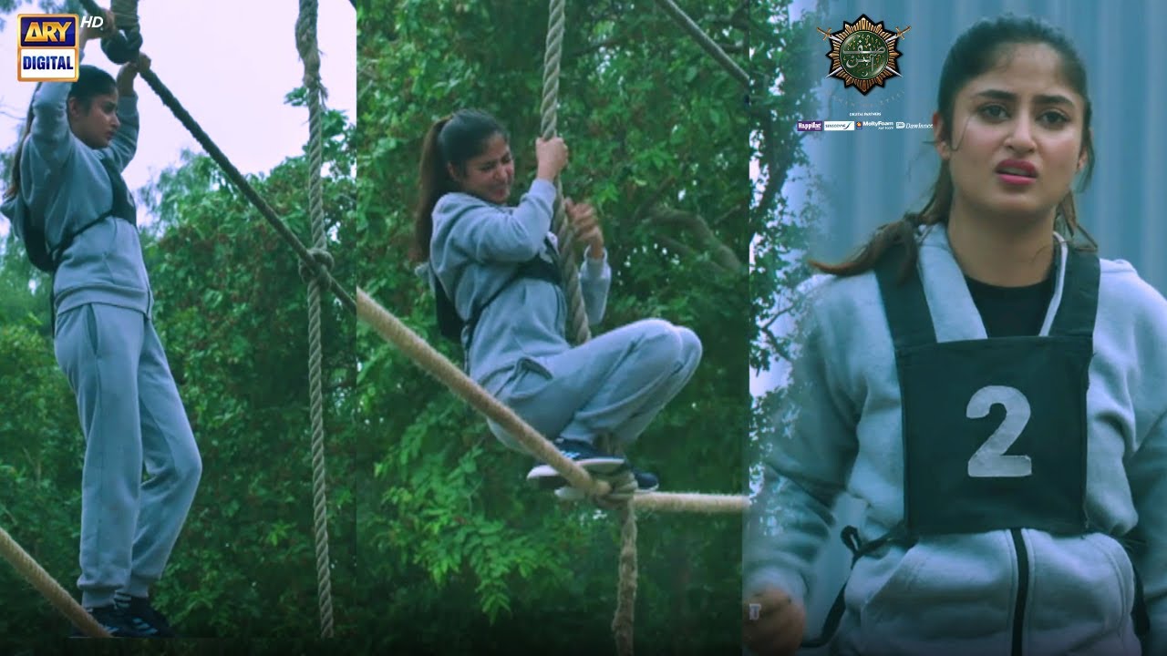 Sir mujhe height Phobia hai #SinfeAahan #SajjalAly