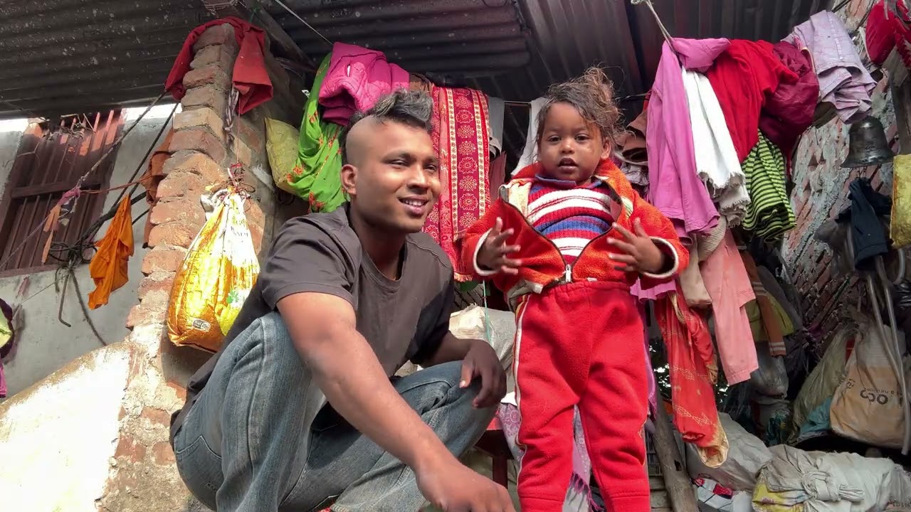 अपने भांजा के साथ खेल रहे हैं | Sunny Superstar vlogs 