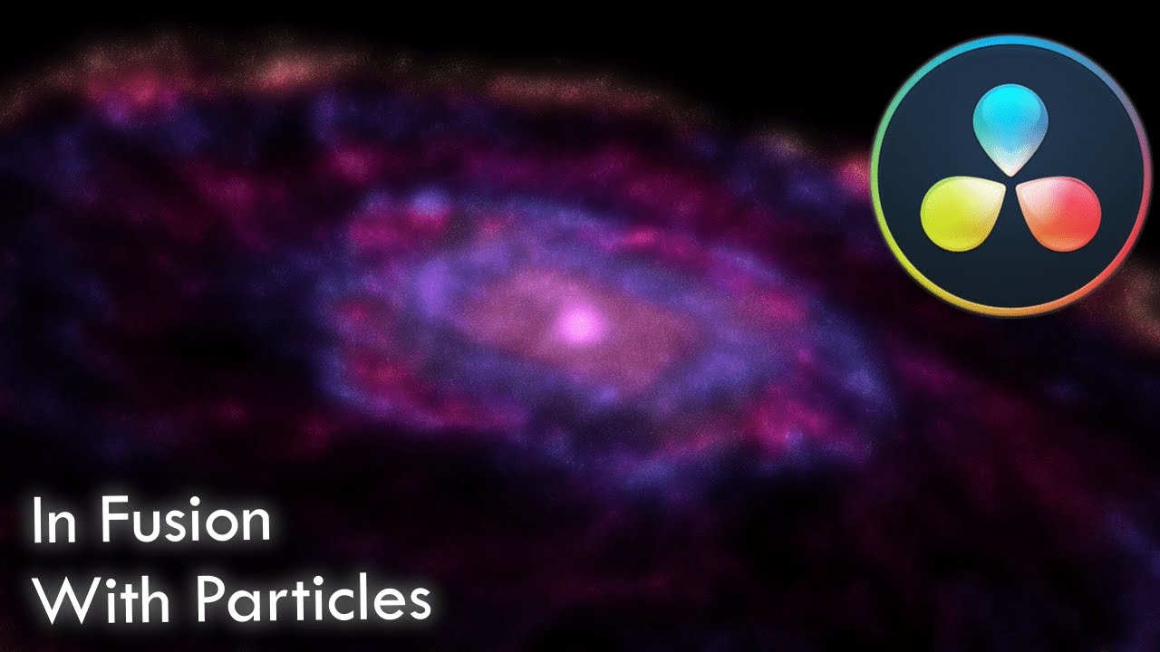 How to make a cool looking particles effect in resolve fusion