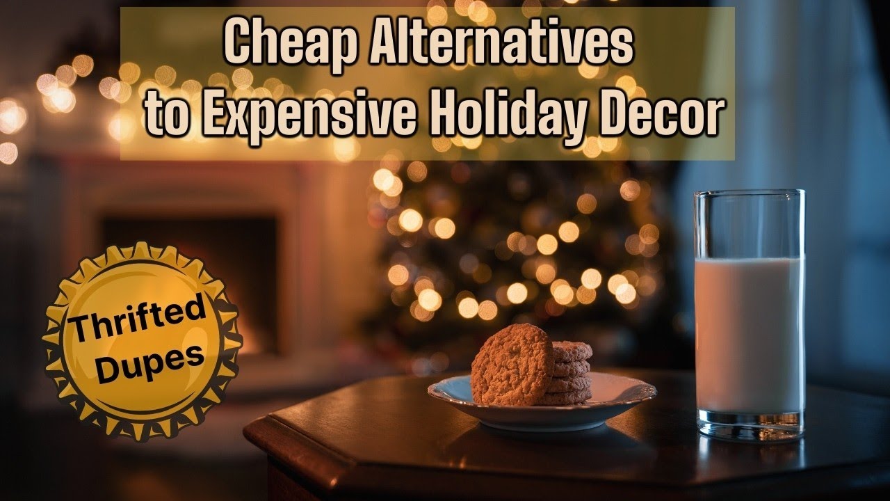 Pottery Barn Dupes! Thrifted Decor for 2024 Holiday Season