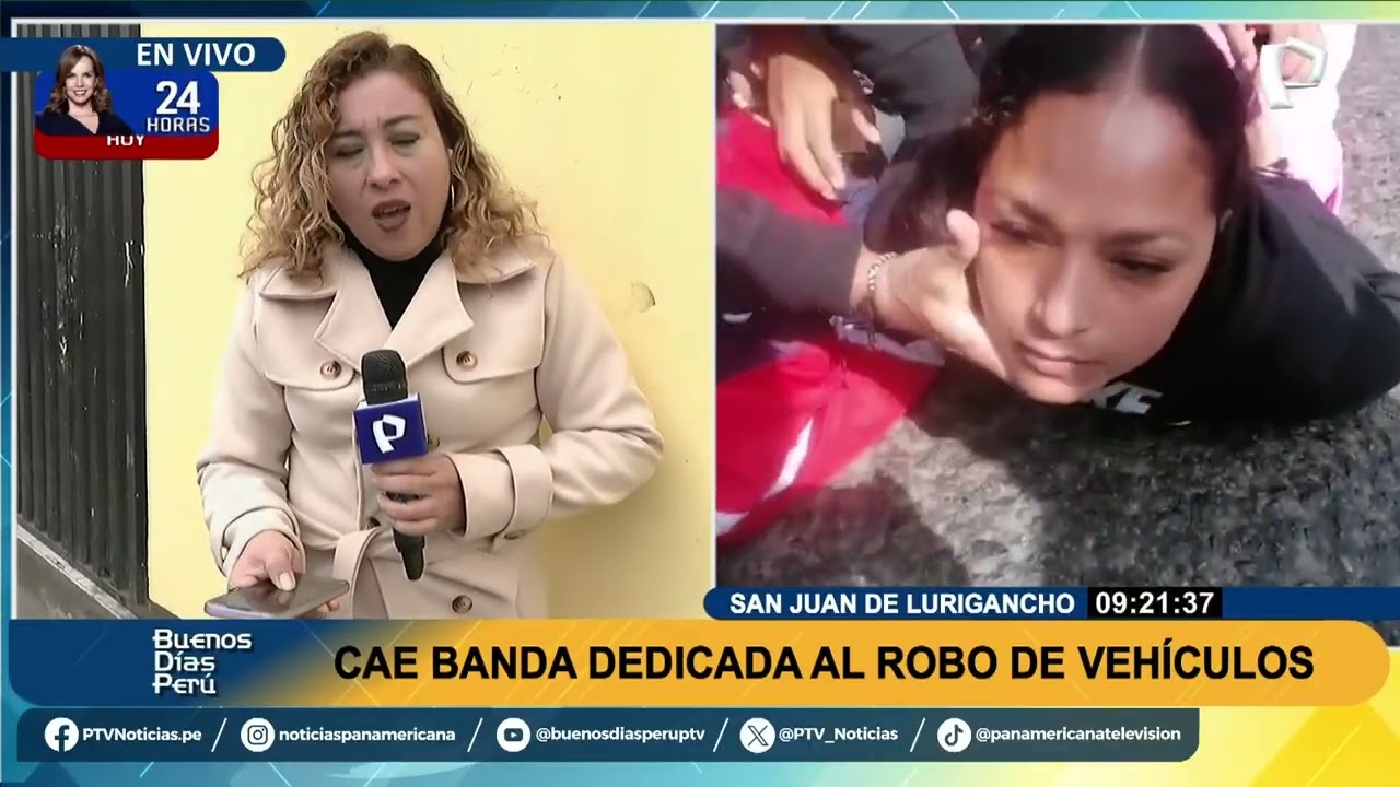Cae banda dedicada al robo de autos de alta gama en SJL: mujer participaba de violentos atracos