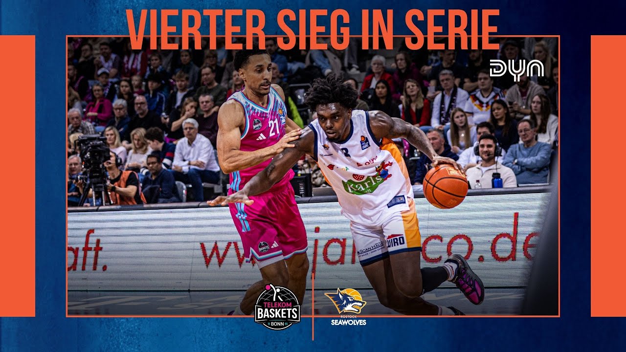 Highlights: Telekom Baskets Bonn - ROSTOCK SEAWOLVES  | easyCredit BBL | Dyn Basketball