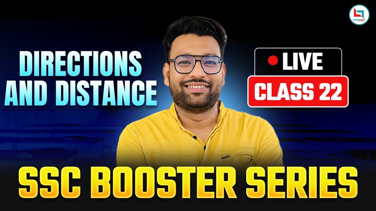 SSC 2025 | Reasoning | Directions & Distance | SSC Booster Series | Class-22 | By Piyush Sir