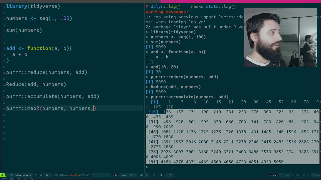 Don't write loops in R (part 2) with purrr::reduce